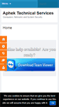 Mobile Screenshot of aphektechservices.com